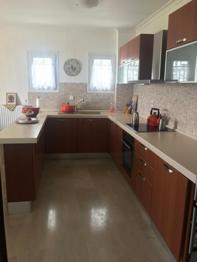 Schoenes Familienappartement In Pelekas, Corfu Mit Meerblick Zewnętrze zdjęcie