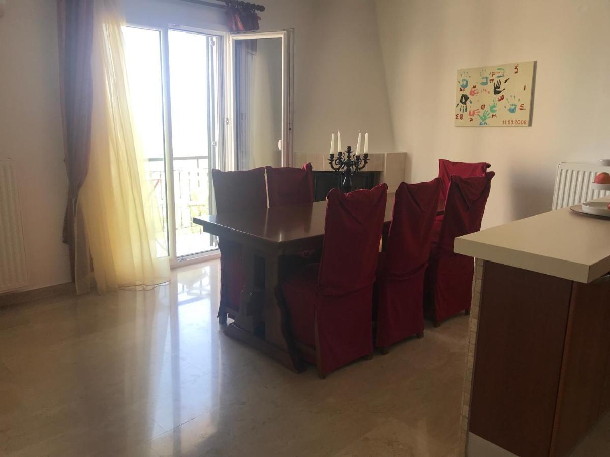 Schoenes Familienappartement In Pelekas, Corfu Mit Meerblick Zewnętrze zdjęcie