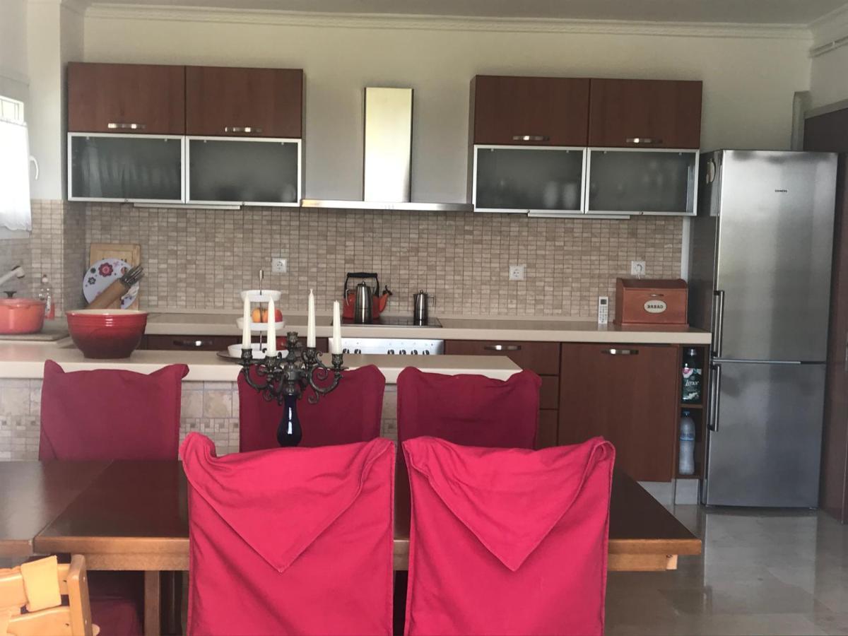 Schoenes Familienappartement In Pelekas, Corfu Mit Meerblick Zewnętrze zdjęcie