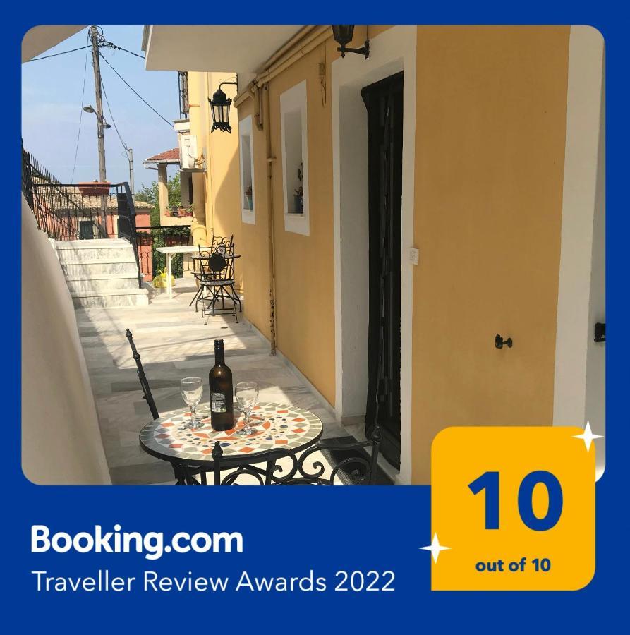 Schoenes Familienappartement In Pelekas, Corfu Mit Meerblick Zewnętrze zdjęcie