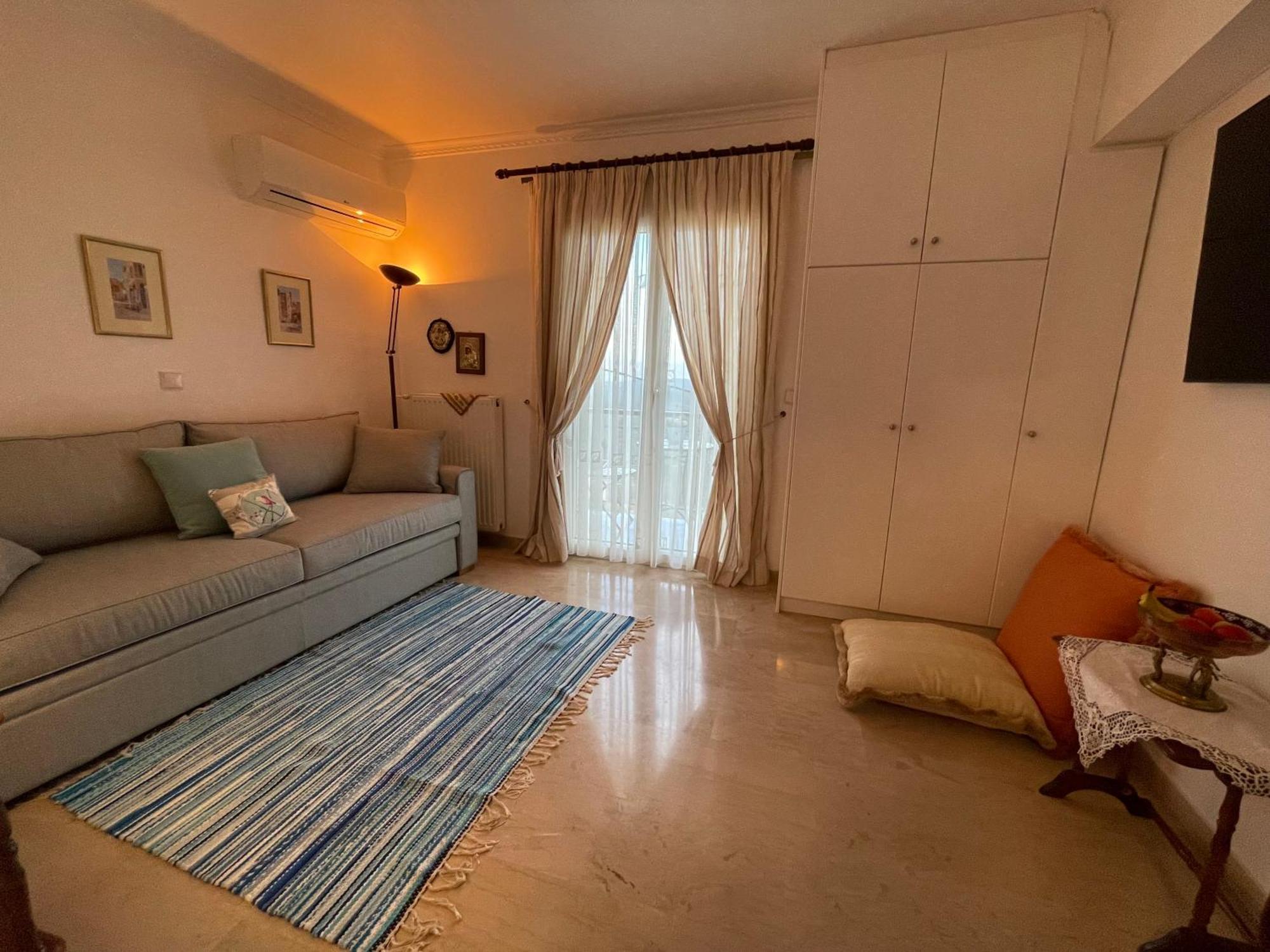 Schoenes Familienappartement In Pelekas, Corfu Mit Meerblick Zewnętrze zdjęcie